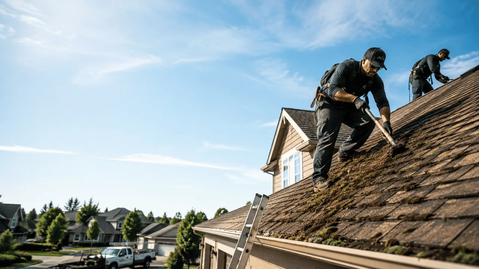 Roof Moss Removal in Pompey, NY near me